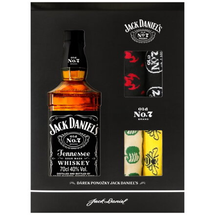 Jack Daniels 0,7 + Ponožky 