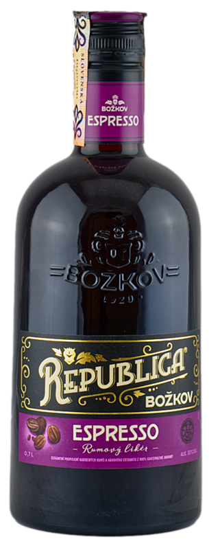 Božkov Republica Espresso 35% 0.7 Božkov Republica Espresso 35% 0.7
