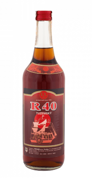 R40 Prešovský Rum 40% 0.7 R40 Prešovský Rum 40% 0.7